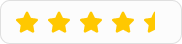 rating 4,5 stelle